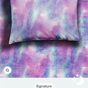 Little Sleepies Tie-Dye Twin Sheet Set
